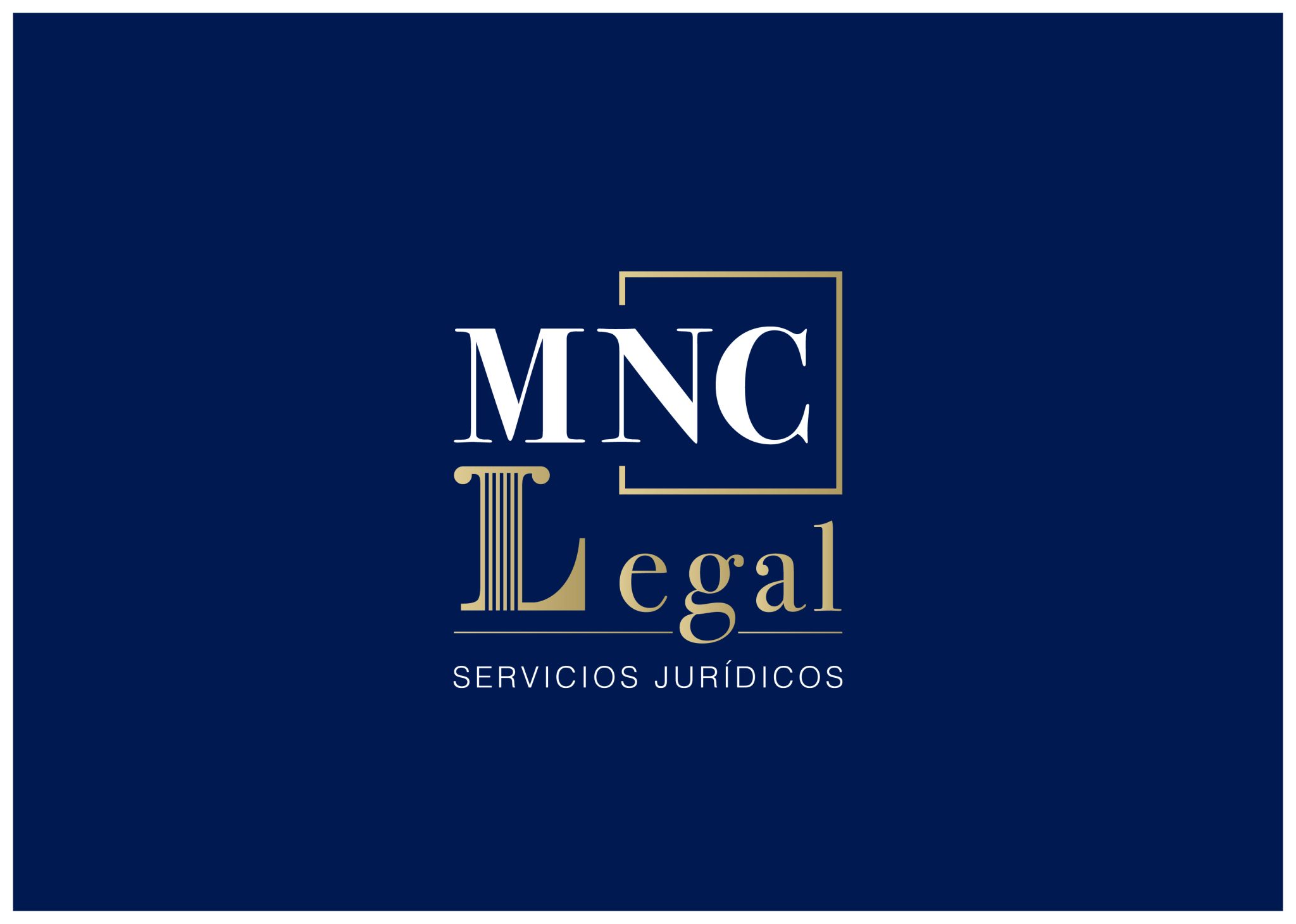 Logotipo de MNC Legal, despacho de abogados en Chiclana, Cádiz, especializado en derecho de familia, laboral, civil y penal